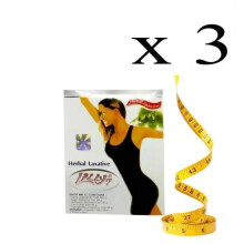 3 x Lilly7 Détox 30 Caps, Mélange d'Herbes Amincissant, Perdre du Ventre, Dégraisse Maigrir Mincir, Effet Laxatif
