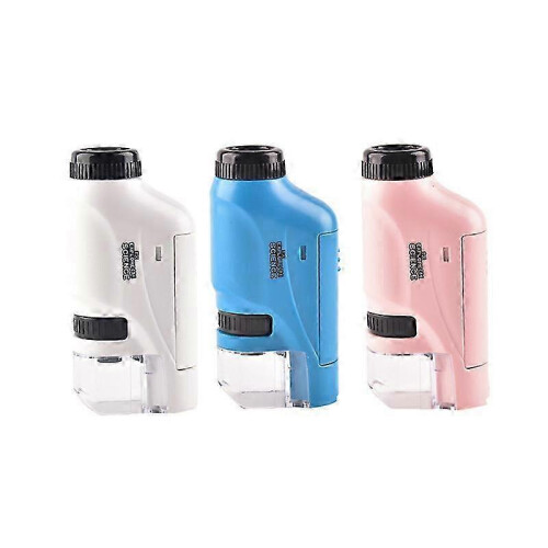 Handheld Microscope 60-120x Pocket Microscope for Children Led Light Portable Mini Microscope Gift for Kids 2025 1