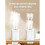 2000ml Large Capacity Double Spray Port Air Humidifier USB Silent Aromatherapy Diffuser Cool Mist Maker for Home White 3