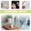3 X 50ml Spray Bottle Clear Empty Fine Mist Bottle 2