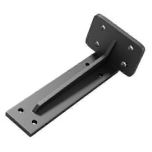 5mm T Type Heavy Duty Concealed Laminate Support Bracket, Cold Rolled Steel, Load-Bearing, Anti-Rust, for Wall and Indoor Shelving