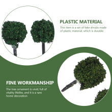 1Miniatuur Heester Model Plastic, Realistisch Voor Zandtabel Decoratie