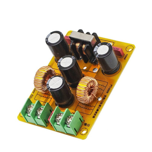 2A  LC Tiefpass-Netzfilter EMI EMC 12V 24V Auto-Audio Hochfrequenz-Rauschfilter Netzteil-Welligkeit 1