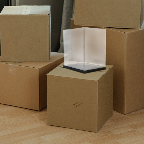 1Modelbewaarbox Transparant Acryl Display Met Spiegelbodem 2
