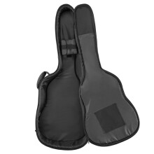 Estuche Rígido para Guitarra Acústica-Duoku-1041 mm, para el Transporte y Almacenamiento, con Compartimento Integrado para Accesorios