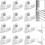 14pcs Plastic Refrigerator Shelf Clips, Freezer Shelf Clip Cooler Shelf Support 25-26 1