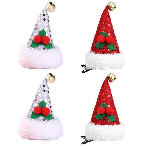4St Kerst Haaraccessoires Set Alle Soorten Haar Clips