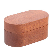 1Compacte Gitaar Plektrum Organizer Doos Zwart Fluweel