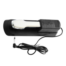 1Sustain Pedal Voor Keyboard, Duurzaam Abs+staal, Zwart, Non-Slip Voet
