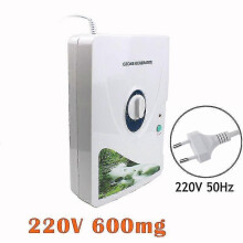 (US Plug) Ozone Generator Fruits Vegetables Ozonator Air Water Purifier O3 Ozone Machine Purify Air 600mg/h-Excellent