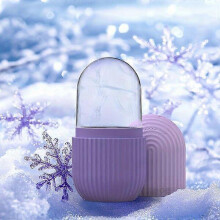 Silicone Ice Roller, Fragrance-Free and Battery-Free, Facial and Eye Massage Tool