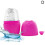 (rose Red) Silicone Ice Roller Face Eyes Neck Massage Remove Dark Circle Shrink Pore 1