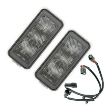 1Paar Veelzijdige Lichtbalk ABS Rubber Voor Voertuig Interieur