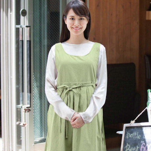Workwear Waist Apron for Cooking Use with Cafe Shop Function 2