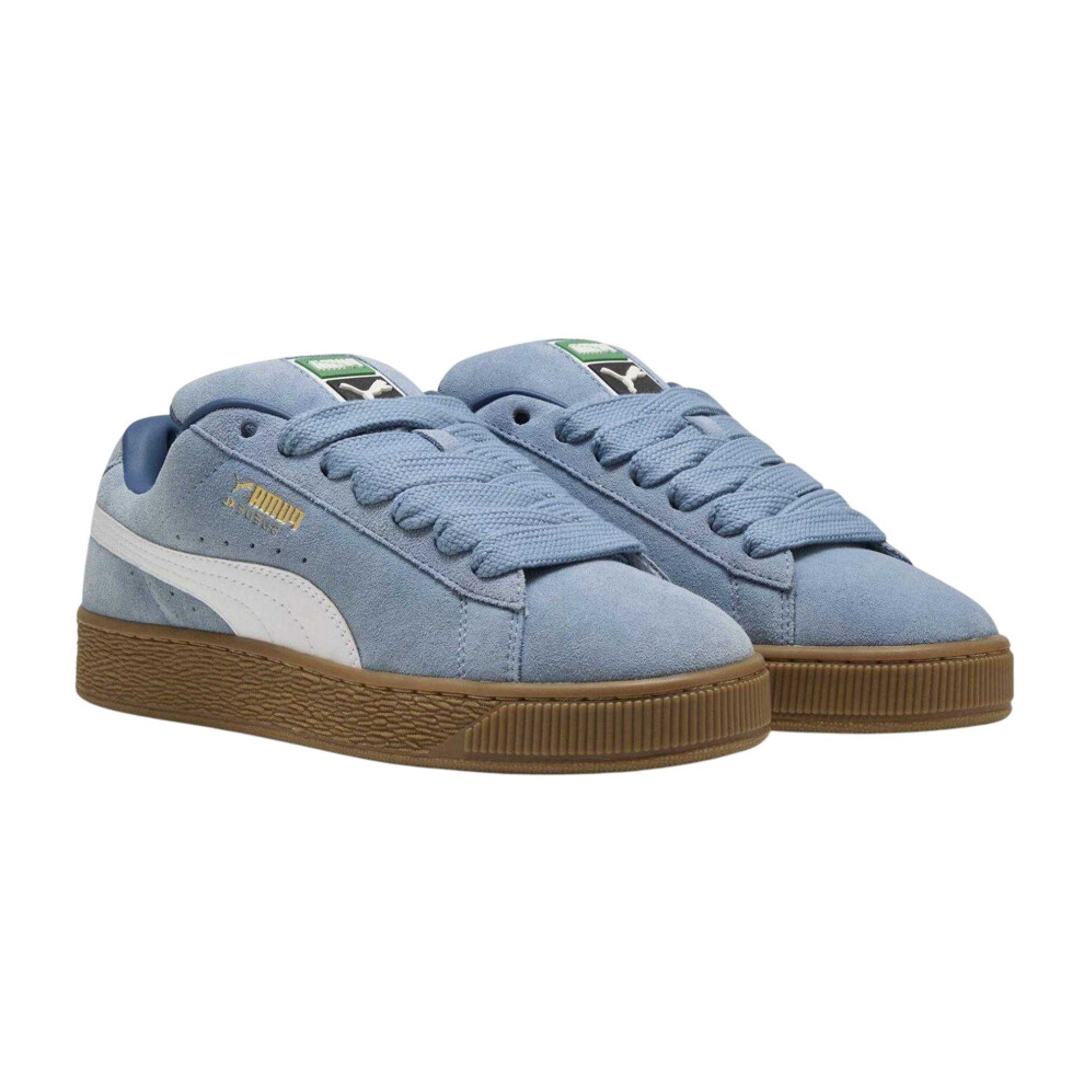 Puma (9 Uk, Blue/Gum) Mens Xl Suede Trainers