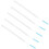 Sewer Brushes for Pipe Cleaning White Plastic 5Pcs Dredging Device 3