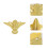 20St Gouden Boxpoot Voor Sieradenbox Deco 7