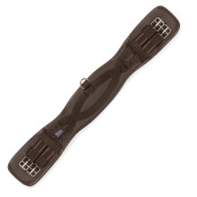 (28in, Brown) ARMA Anti-Chafe Elastic Dressage Horse Girth