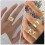 2St Trendy Gouden Ring Vrouwen Verstelbare Opening 6