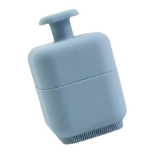 (gray blue) Ice Face Roller Reusable Cooling Silicone Ices Roller Practical Facials Beauty Roller Ice Cube Roller for Face Massager Green