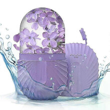 (Purple) Ice Face Roller Ice Cube Beauty Massage Silicone Ice Mold For Eye Puffiness Ice Facial Roller Shrink Pores
