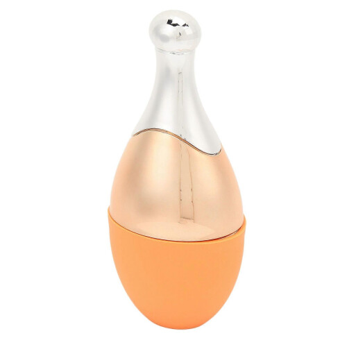 Ice Face Roller Cooling Remove Fine Lines Reusable Silicone Ice Face Roller for Summer Orange 2