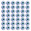150St Duurzame Evil Eye Charms Voor Creatieve Hobby's 3
