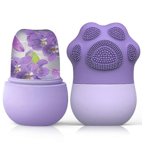 (Purple) Ice Roller for Face and Eye, Ice Face Roller