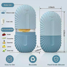 (BLACK) Ice Face Roller Ice Cube Beauty Massage Silicone Ice Mold For Eye Puffiness Ice Facial Roller Shrink Pores