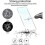 (2 Set) Oneplus Open Tempered Glass Screen Protector with 9H Hardness and HD Camera Lens Shield 1