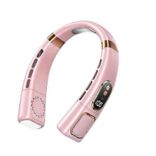(pink) Hanging Neck Fan Cooling Air Cooler Little Electric Air Conditioner