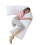 (50*160) Soft Long Bed Pillow For Adults,breathable Full Body Pillow Insert 1
