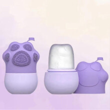 (E) Silicone Ice Face Roller Multifunctional Facial Beauty Ice Massager For Women