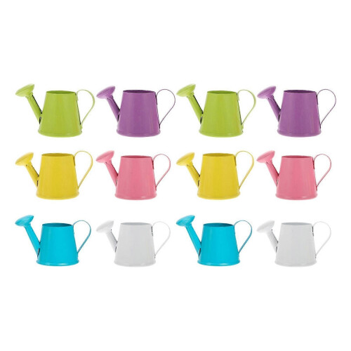 Mini Watering Can Iron Decorative Watering Pots for Decoration 12Pcs