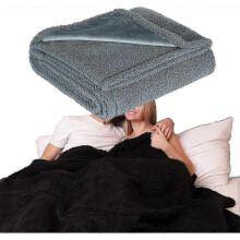 (20*28in, Gray) Loveblanket Waterproof Blanket for Couples, Splash Blanket for Bed Intimacy (Black 40 * 57in)