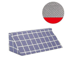 (60*25*20cm, Grey Blue) Foam Wedge Pillow For Sleeping, Incline Bed Wedges And Body Positioners