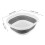 Foldable Face Washing Basin for Travel Use Made from Durable Plastic Material 2