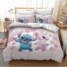 (Single 135x200cm, ZX21) Anime series 3D digital printing basketball series down and brushed bedding three-piece set