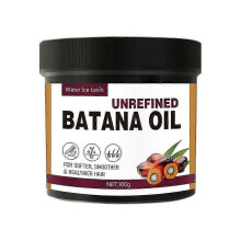 100% Raw Batana Oil Hair Growth Formula, Nourishes Damaged Hair & Batana Butter Blend