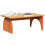 VidaXL vidaXL Coffee Table Wax Brown 80 x 50 x 31 cm Solid pine wood 3
