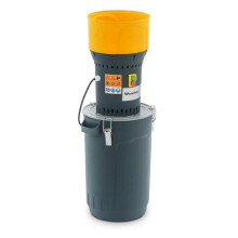 Moulin à céréales électrique 25 litres 300 kg/h 1 300 watts pp gris orange 14_0009414