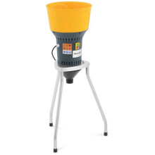 Moulin à grain électrique 400 kg/h 1300 watts avec support acier inoxydable alliage d'aluminium pp