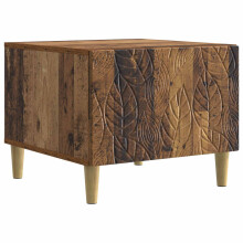 vidaXL Coffee Table Old Wood 50 x 49 x 40 cm Engineered Wood