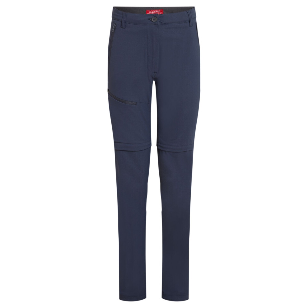 Craghoppers (9 Uk R, Blue Navy) Womens/Ladies Pro Iii Nosilife Convertible Trousers