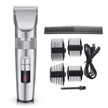 Tondeuse à cheveux rechargeable Precision Master, idéale pour l'entretien de la barbe, fonctionnement silencieux pour une expérience de coupe