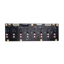 Server Backplane N3 Printplaat 8 SAS 7+7+15-Pins HDD-Adapter Moederbord 4-Pins Voeding 3-Pins Ventilatoraansluiting