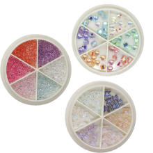 Ornements en perles, perles demi-rondes pour la création de bijoux, sans danger pour la peau, idéales comme cadeaux pour les fêtes d'Halloween et