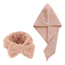 Serviette pour cheveux en microfibre à séchage rapide, séchage rapide et ultra-absorbante, protège les cheveux des dommages, facile à utiliser