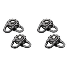 4PCS Tow Rope Winch Snatch Block for 1/10 RC Crawler Axial SCX10 Car Parts Accessory RC Climbing Car Winch Off-Road Car