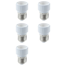 5X Portalampada Adattatore Lampada per GU10 Lampadine E27